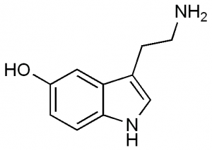 serotonin molekül