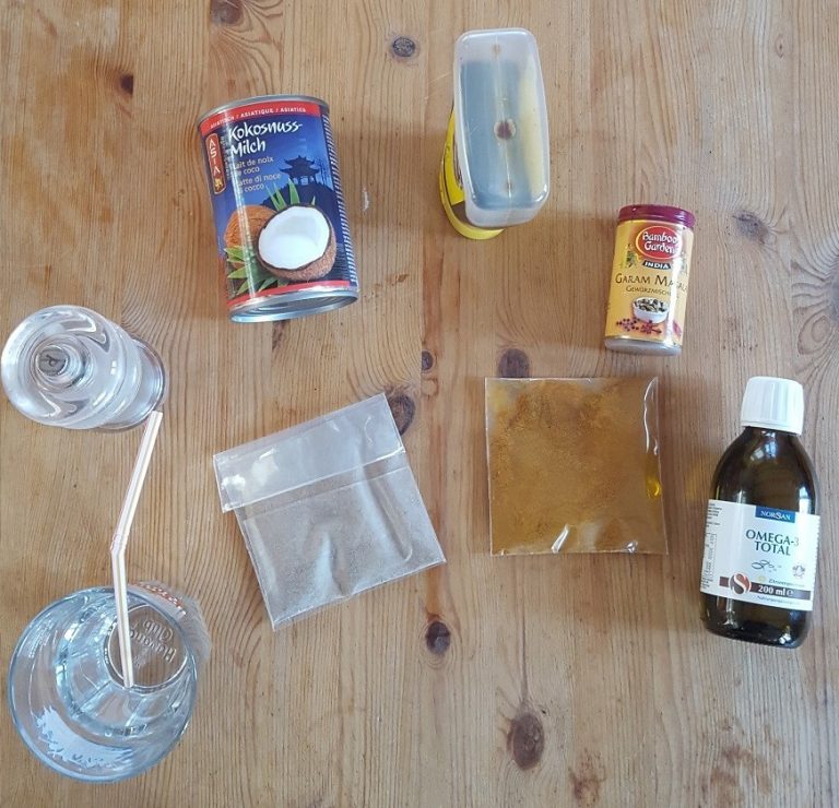 Rezept Goldene Milch mit Omega3Fettsäuren Dr. Schmiedel