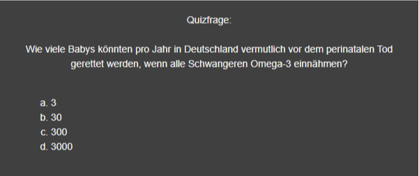 Auflösung der Quizfrage