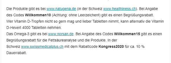 Produktempfehlung